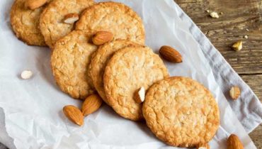 3 Ingredient Holiday Almond Cookies (GF, DF, Paleo)