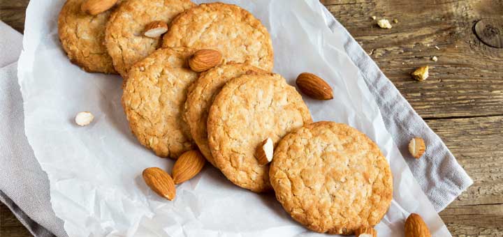3 Ingredient Holiday Almond Cookies (GF, DF, Paleo)