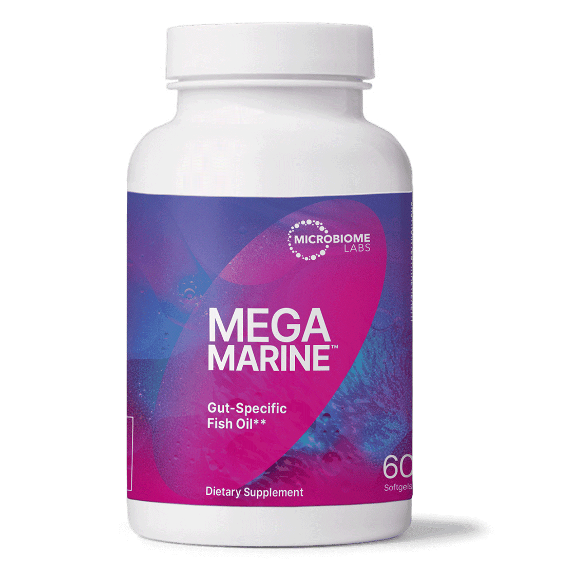 MegaMarine by Microbiome Labs New Bottle Front