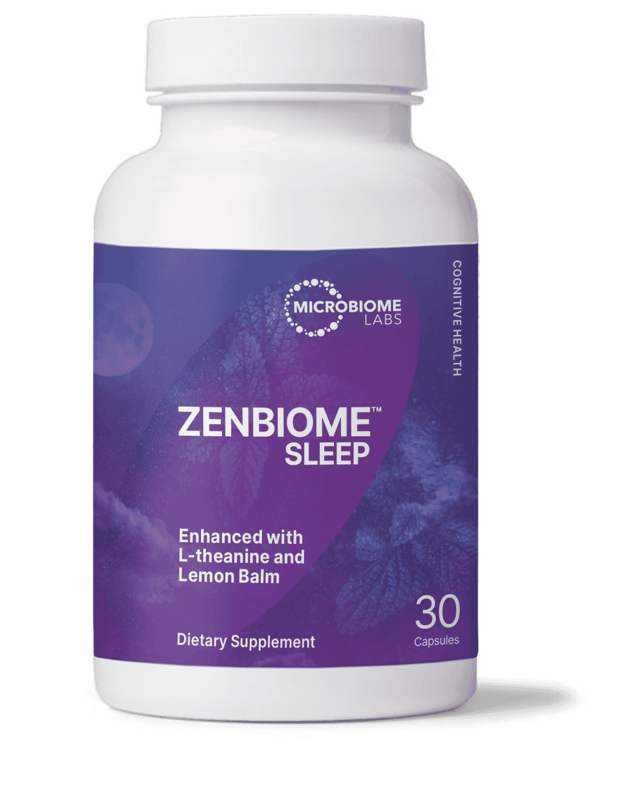 ZenBiome Sleep by Microbiome Labs New Branding Bottle