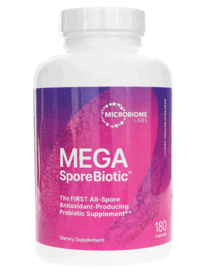 MegaSporeBiotic 180 Capsules by Microbiome Labs