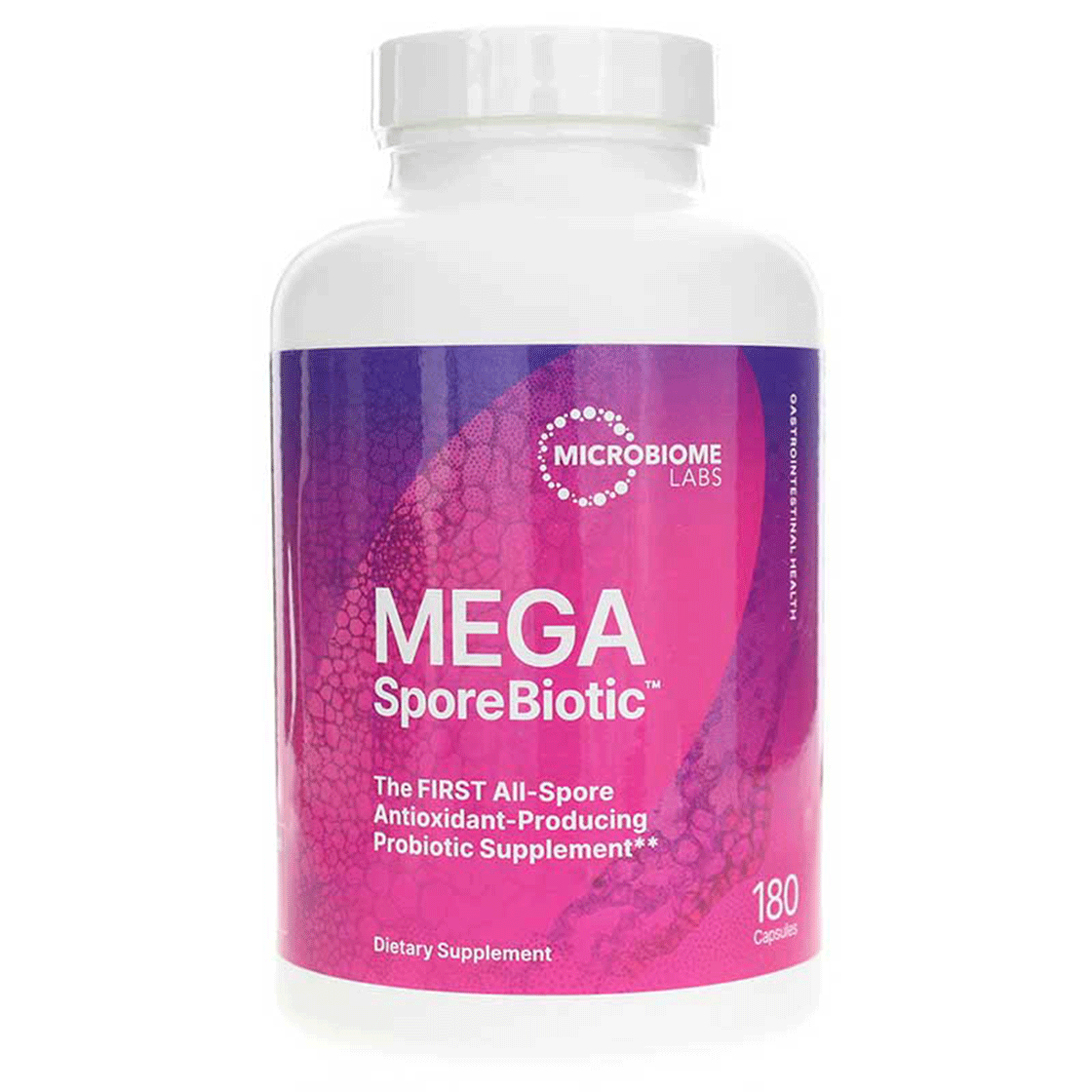 MegaSporeBiotic 180 Capsules by Microbiome Labs